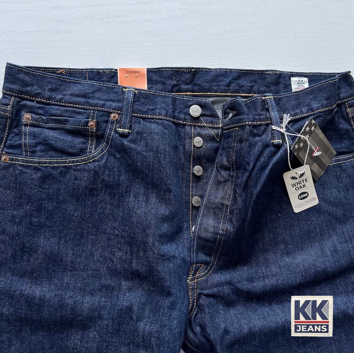 กางเกงยีนส์ Levi's 501 ผ้าฟอก White Oak 🇺🇸Made in USA🇺🇸 ของแท้ 100% 3