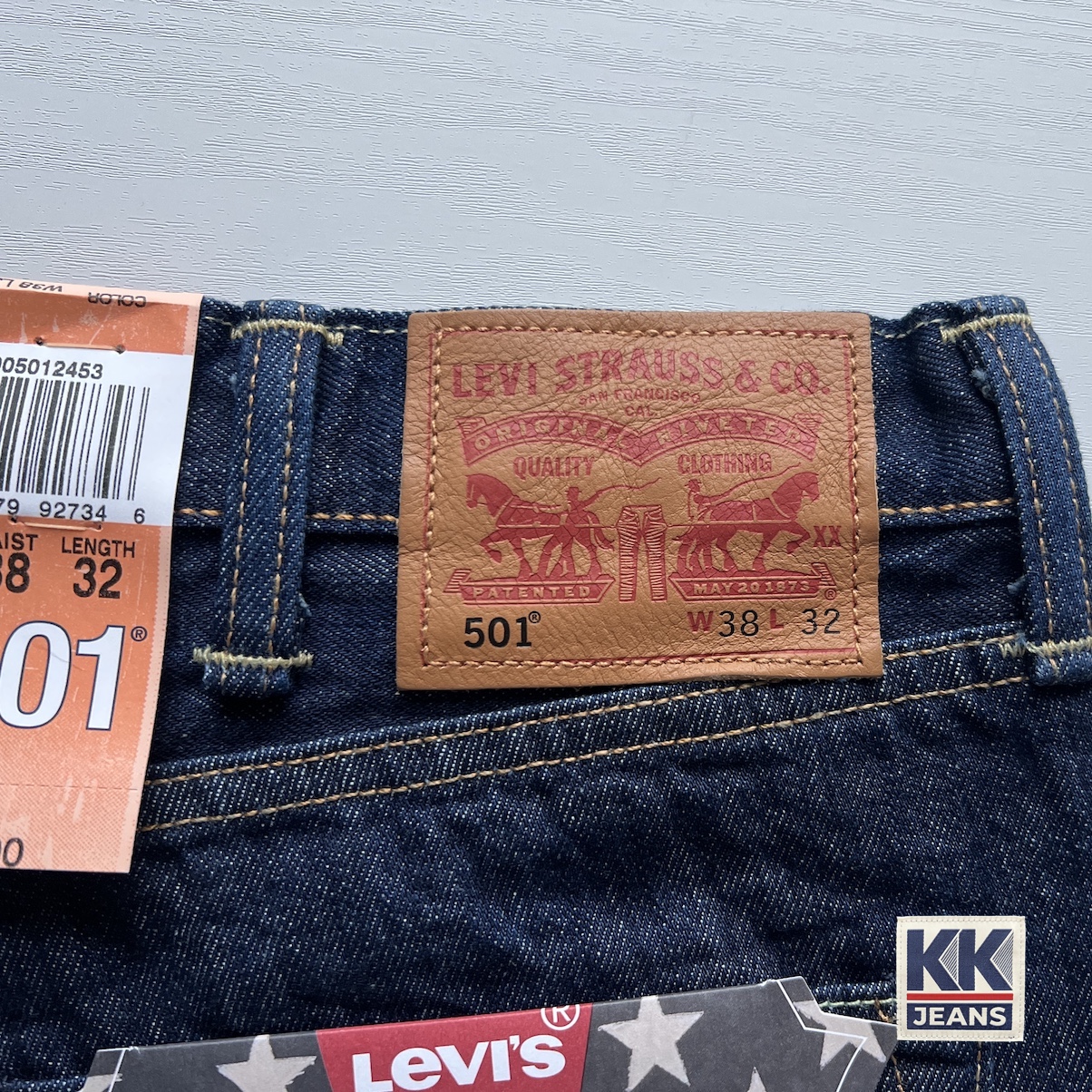 กางเกงยีนส์ Levi's 501 ผ้าฟอก White Oak 🇺🇸Made in USA🇺🇸 ของแท้ 100% 4