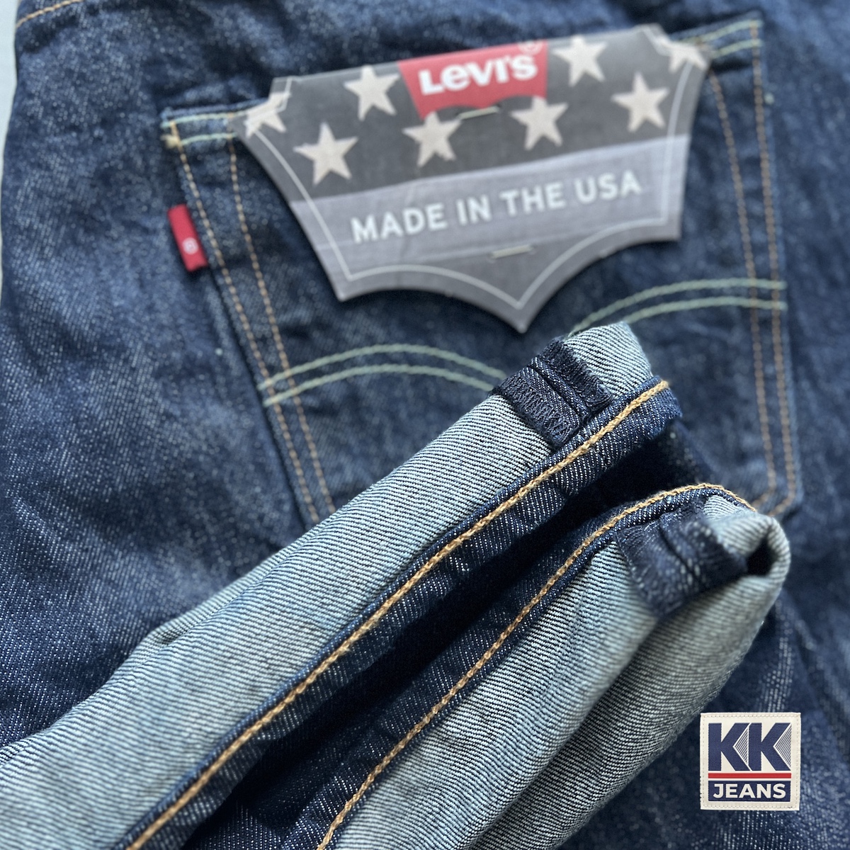 กางเกงยีนส์ Levi's 501 ผ้าฟอก White Oak 🇺🇸Made in USA🇺🇸 ของแท้ 100% 8