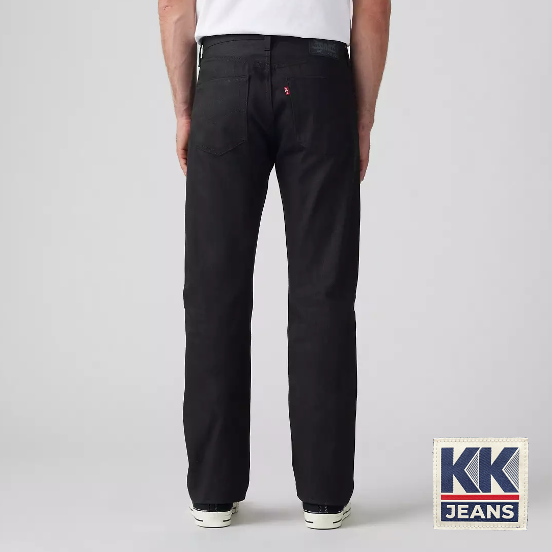 กางเกงยีนส์ Levi’s 501 STF Shrink-to-Fit SuperBlack สีดำ รหัส 1582 🇲🇽 Made in Mexico 🇲🇽 ของแท้ 100% 6