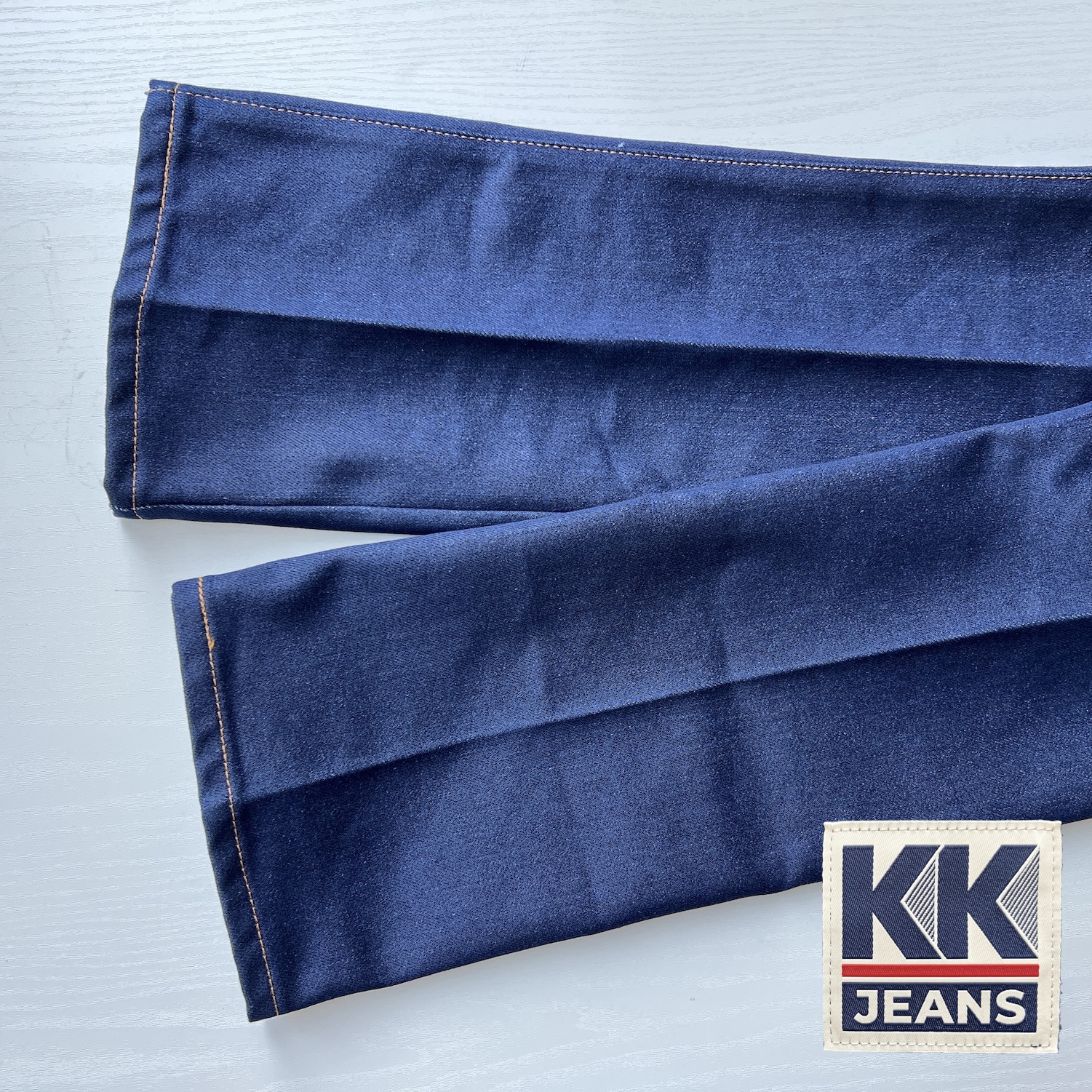 กางเกงยีนส์ Levi's 517 Bootcut ขาม้าสีน้ำเงิน สี Indigo Blue Made in Mexico ของแท้ 100% 3