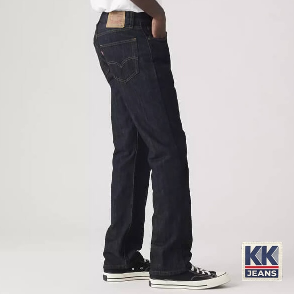 กางเกงยีนส์ Levi's 527 Boot Cut ขาม้าสีน้ำเงินเข้ม ผ้าฟอก ของแท้ 100% 11