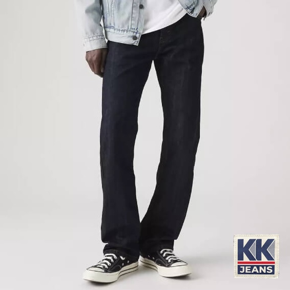 กางเกงยีนส์ Levi's 527 Boot Cut ขาม้าสีน้ำเงินเข้ม ผ้าฟอก ของแท้ 100% 13