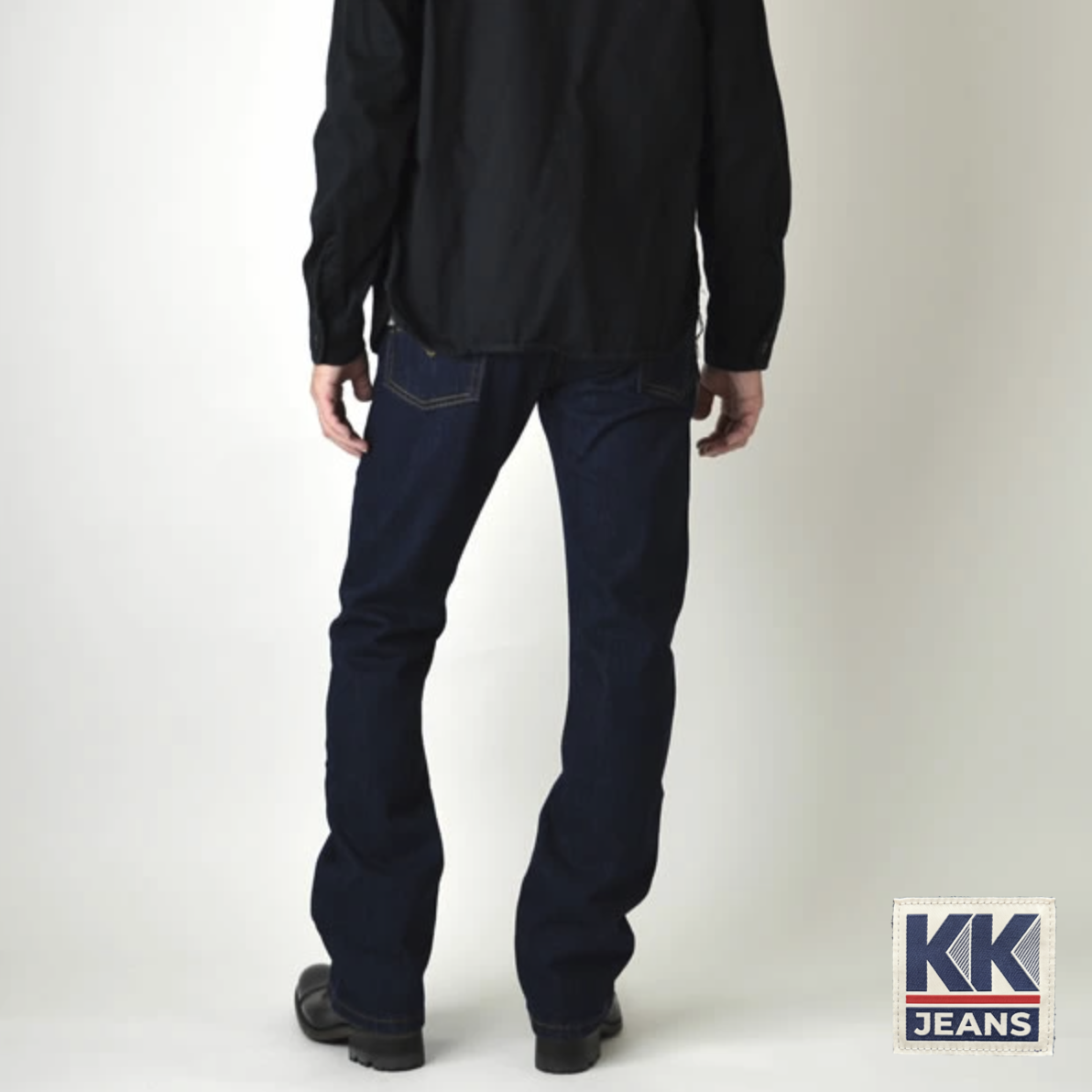 ✅กางเกงยีนส์ Levi's 517 Bootcut ผ้าฟอก สีน้ำเงินเข้ม Made in Bangladesh ของแท้ 100% 4
